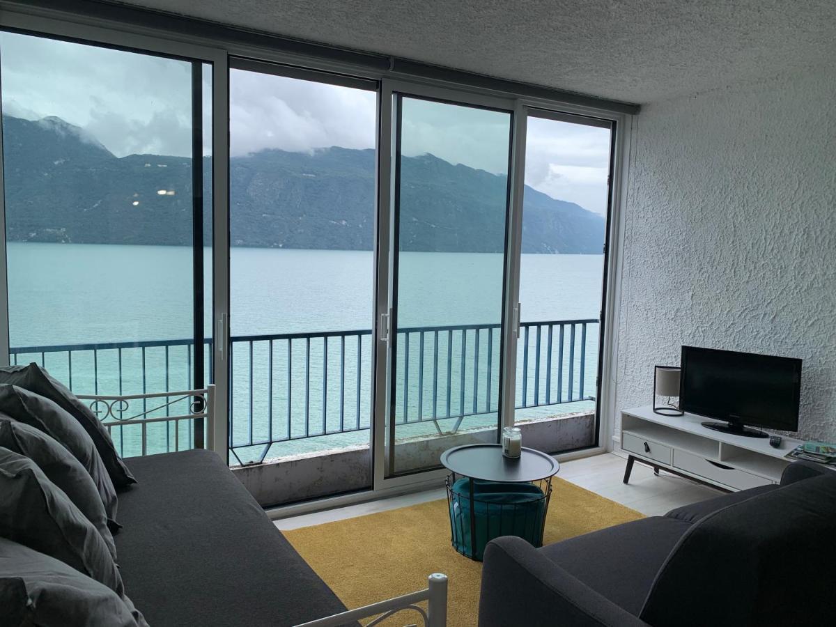 Le Lamartine, Vue Magnifique Face Au Lac Du Bourget Aix-les-Bains Exterior foto
